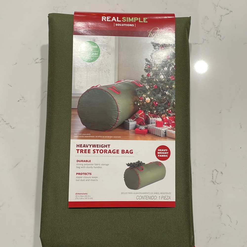 Heavy weight Christmas tree storage bag